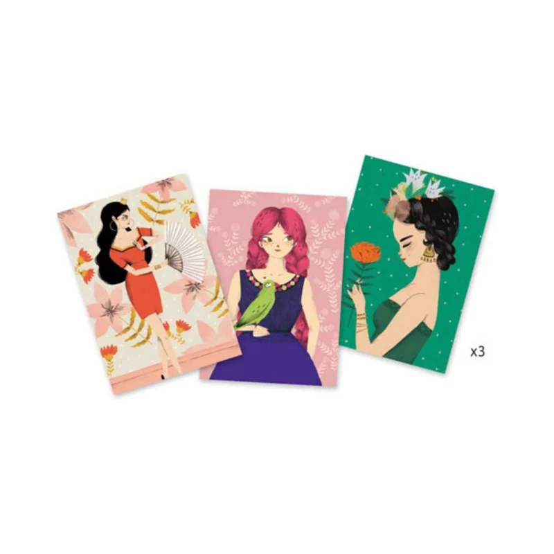 Cartes à frou-frous - Flamenco (ML)