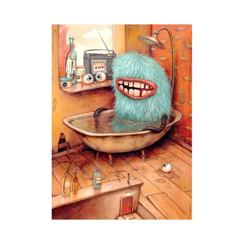 Zozoville - Bathtub (1000 pcs boîte carrée)