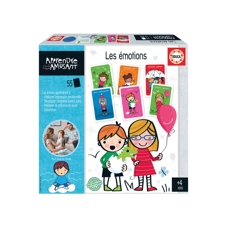 Apprendre c'est amusant - Les émotions (FR)