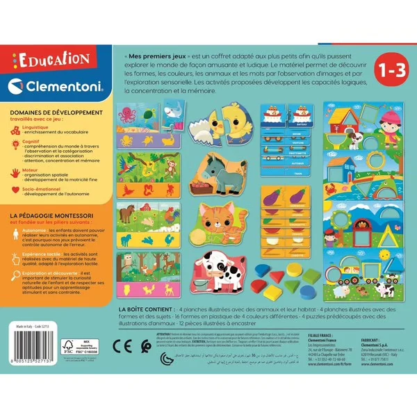 Montessori - Mes premiers jeux (FR)