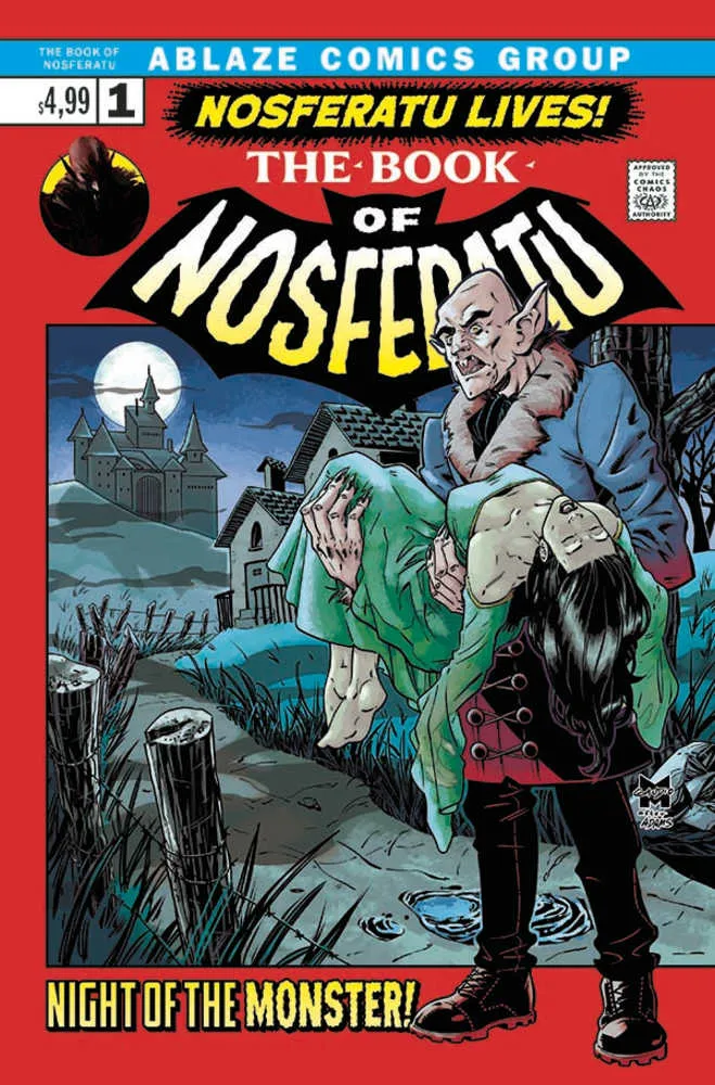 Livre de Nosferatu #1 ABLAZE C Gaudio Hommage 21/10/2026