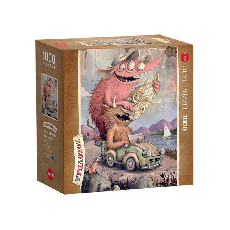 Roadtripping, Zozoville (1000 pcs boîte carrée)