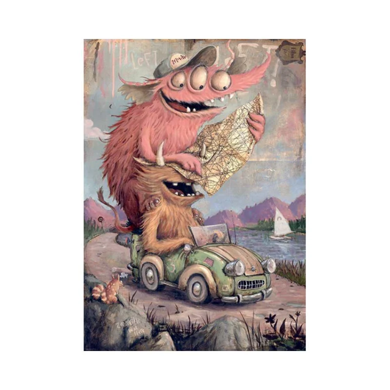 Roadtripping, Zozoville (1000 pcs boîte carrée)