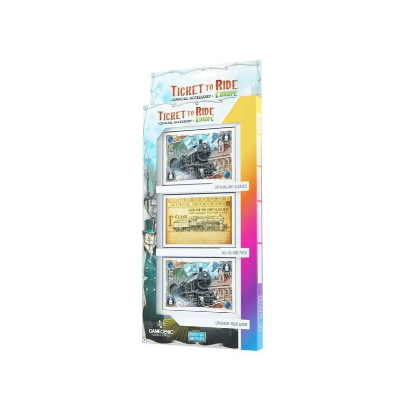 Art Sleeves - Aventuriers du rail |Ticket to Ride - Europe
