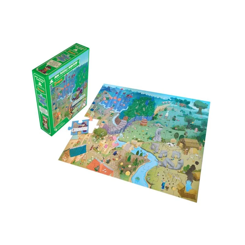 Mon puzzle aventure - Dragon (FR)