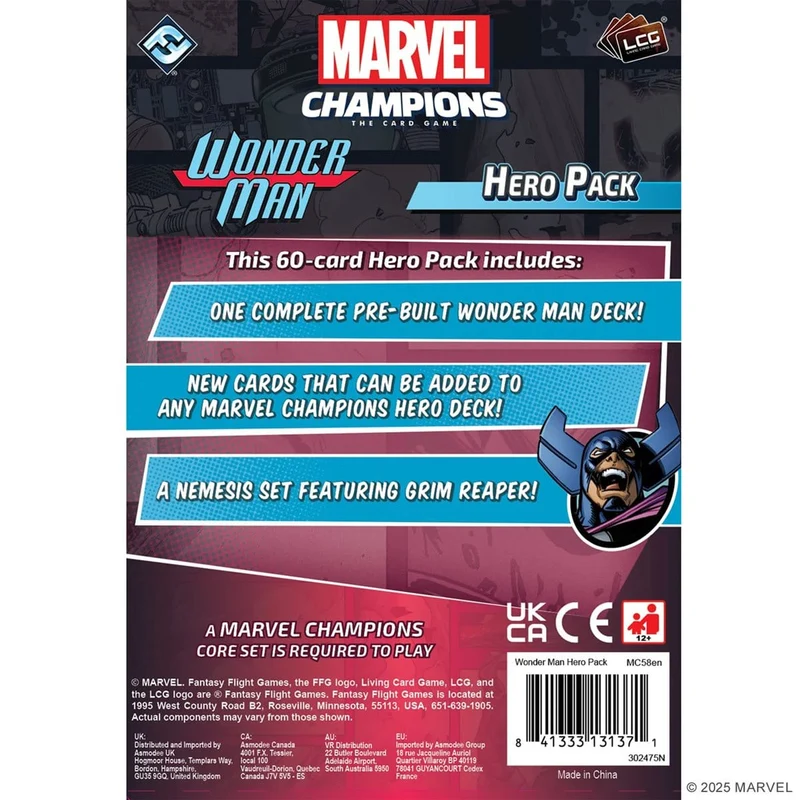 Marvel Champions LCG: Wonder Man - Hero Pack (EN)