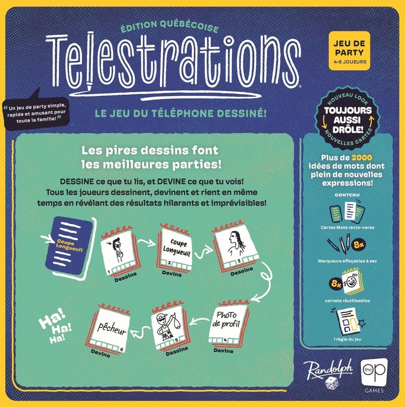 Telestrations: Éd. Québécoise - Nouvelle Édition (FR)