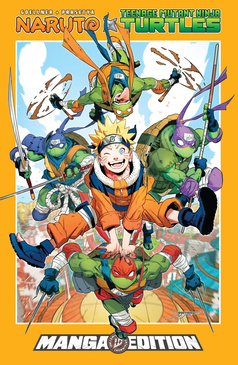 Naruto X Tortues Ninja Édition Manga