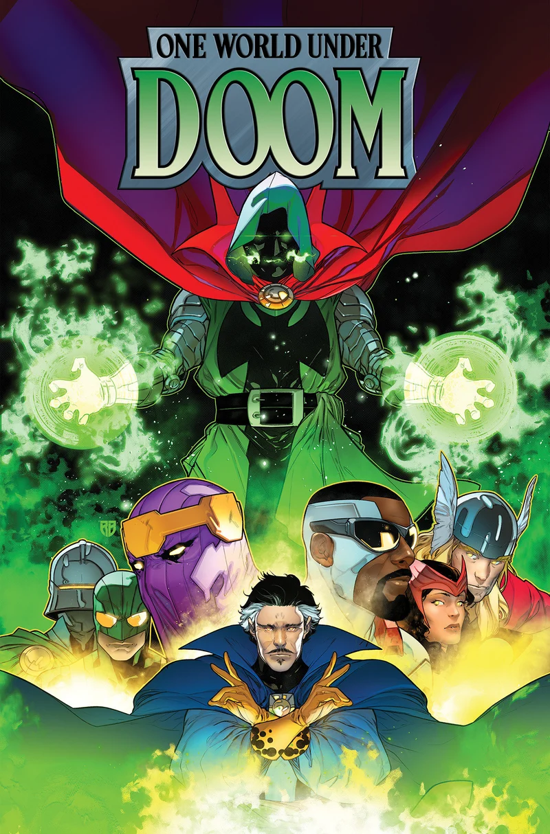 One World Under Doom Omnibus Couverture RB Silva [Vente directe uniquement]