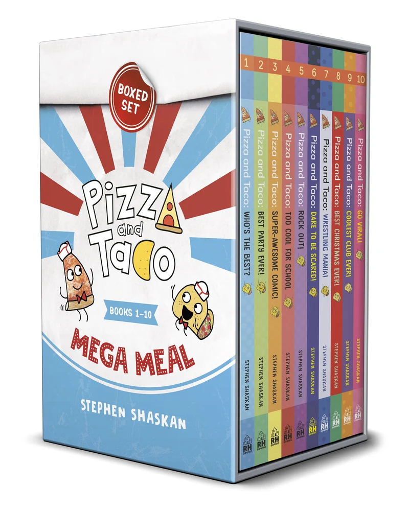 Coffret Méga Repas Pizza et Taco (Livres 1 à 10)