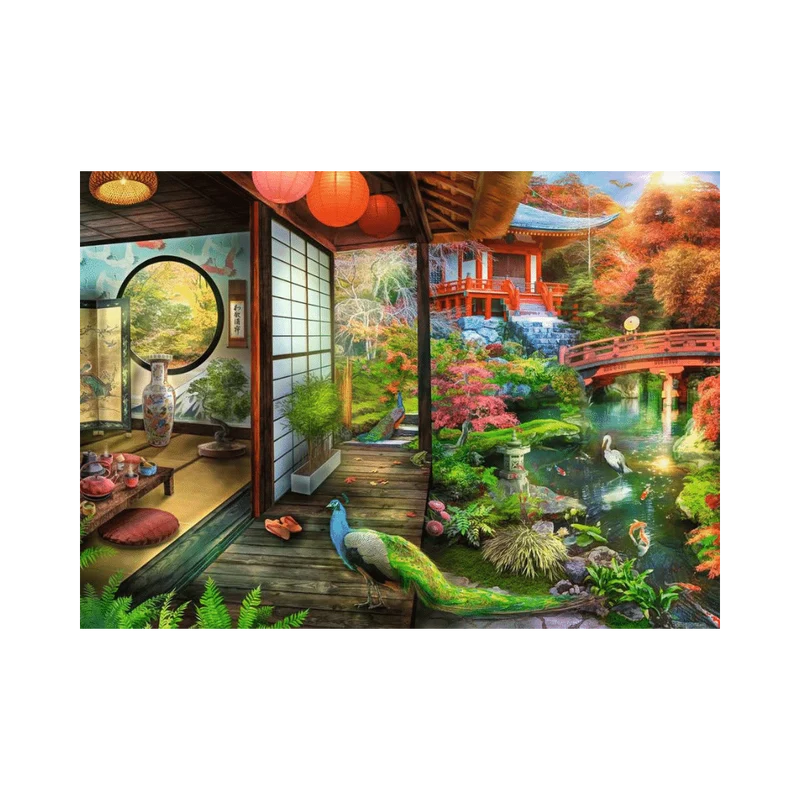 Kyoto Japanese Garden Teahouse (1000 pcs)