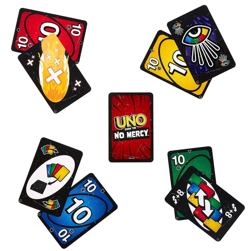 Jeu Uno - Sans pitié (No Mercy) Extension (ML)