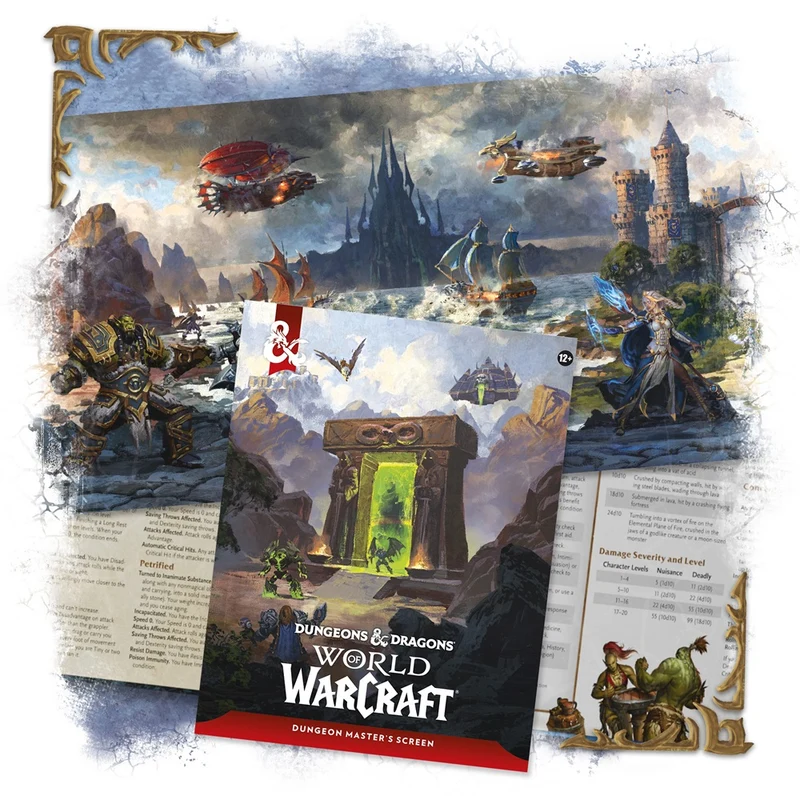D&D - ÉCRAN DU MJ DU MONDE DE WARCRAFT [PRÉCOMMANDE NOVEMBRE 2026]