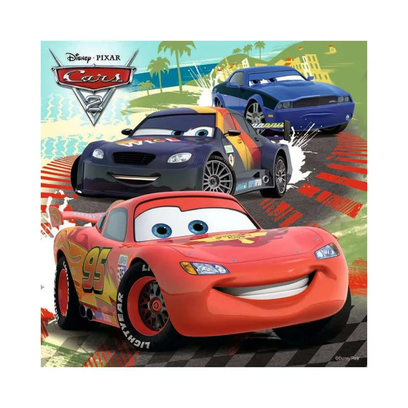 Cars: Course autour du monde | Cars: Worldwide Racing Fun (3x49 pcs)