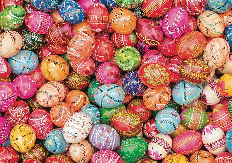 Oeufs colorés (500 pcs)