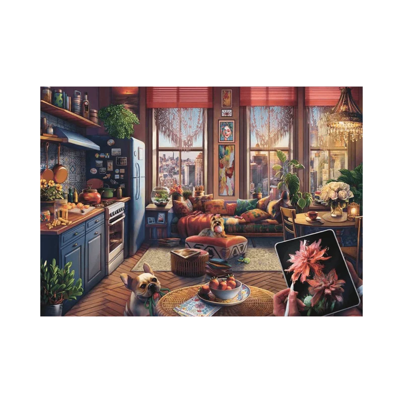 Cozy BoHo Studio (500 pcs LARGE)
