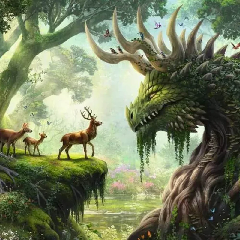 The Forest Dragon Awakes (3000 pcs)