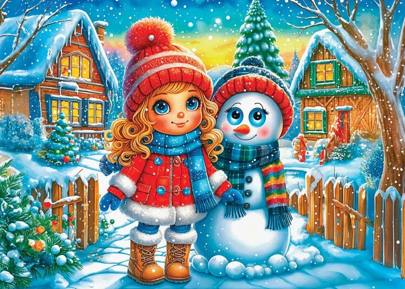 Frosty Friends Forever (1000 pcs)