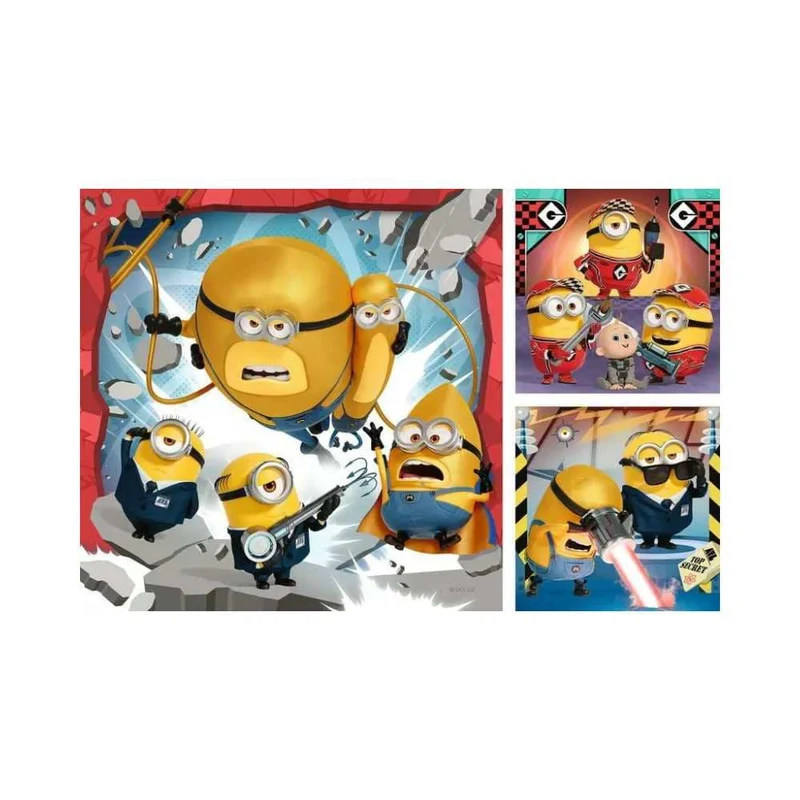 Despicable Me 4 (3x49 pcs)