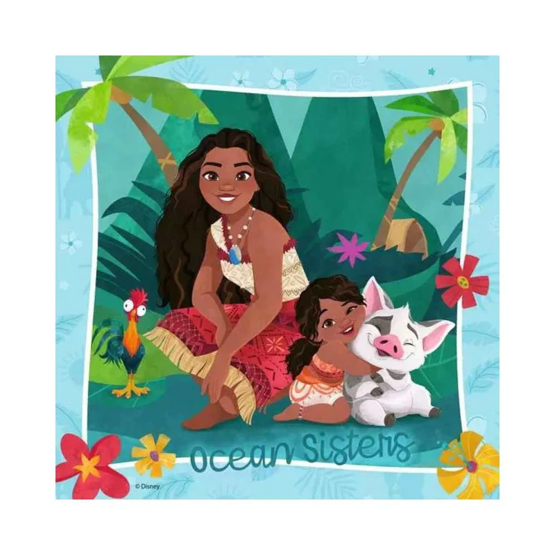 Moana 2 Off To New Adventures (3x49 pcs)