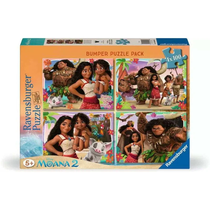 Moana Bumper Pack (4x100 pcs)