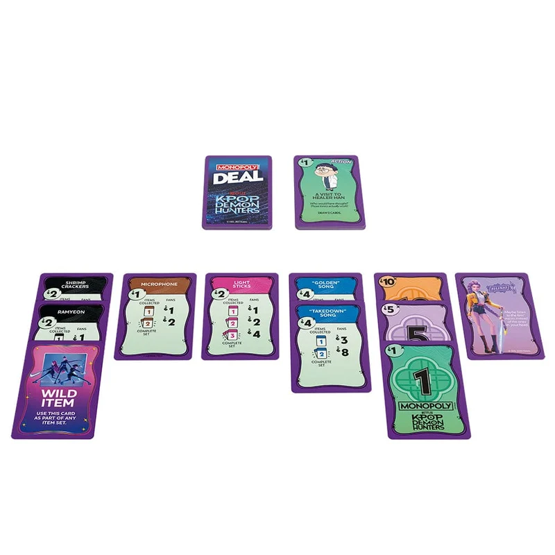Monopoly Deal KPop Demon Hunters (ML)