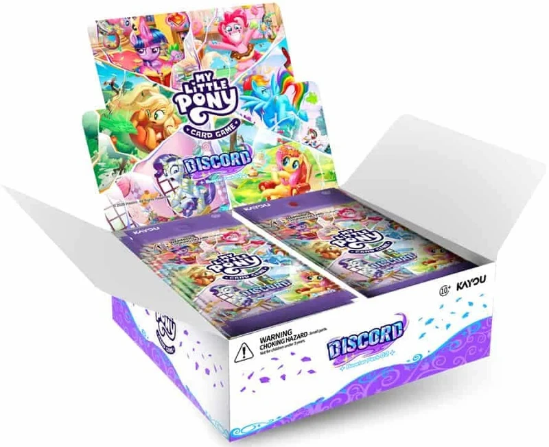 MY LITTLE PONY JCC BP02 : DISCORD !!! BOOSTER BOX