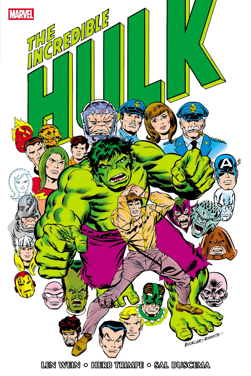 L'intégrale de l'Incroyable Hulk, tome 4. Couverture de Rich Buckler.