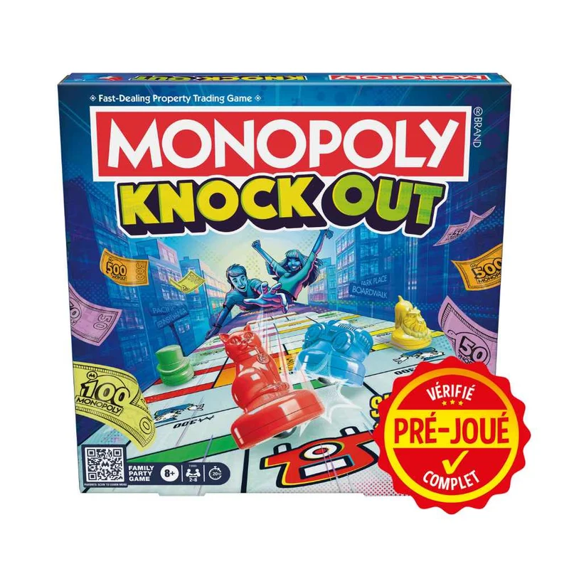 Monopoly knock out (pré-joué) (EN)