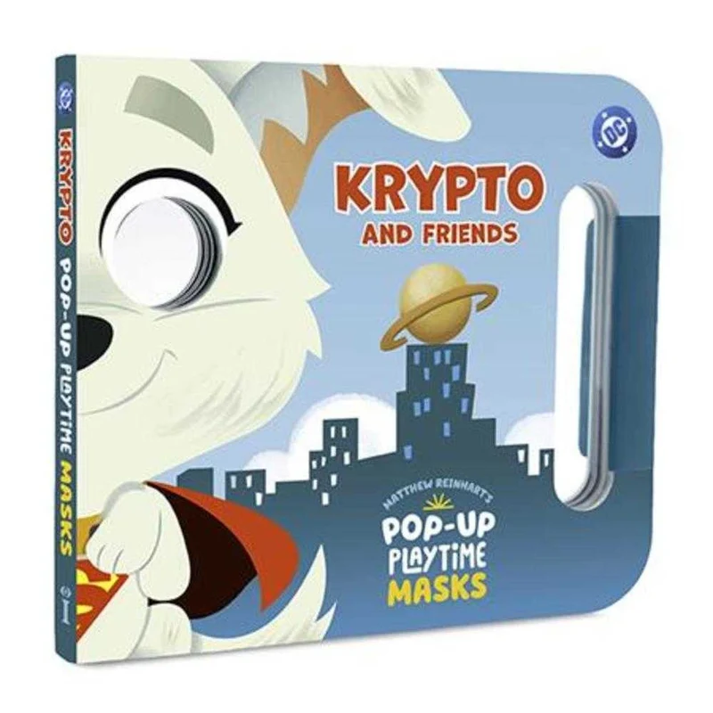 Masques Pop Up Playtime (couverture rigide) DC Krypto et ses amis