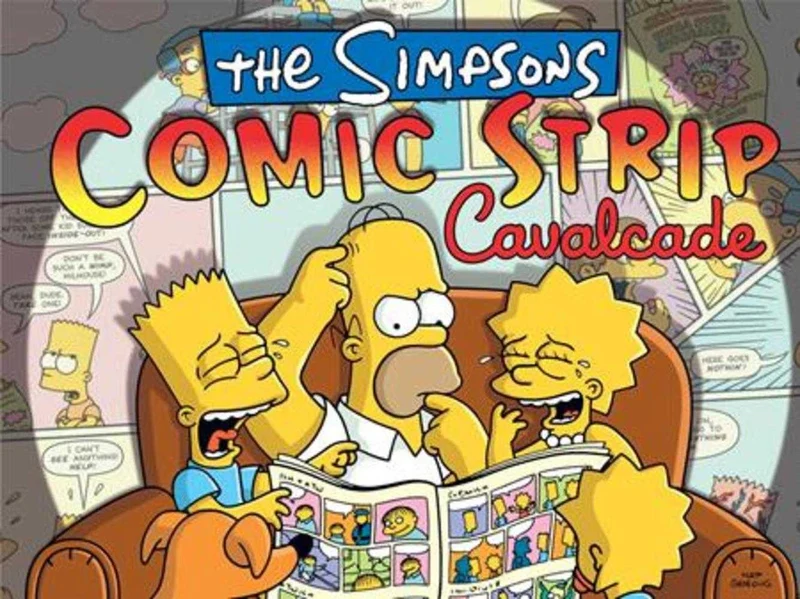 Simpsons Comic Strip Cavalcade (édition reliée)