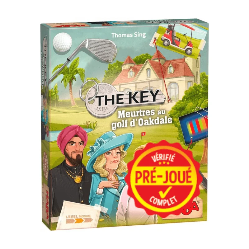 The Key: Meurtres au golf d'Oakdale (pré-joué) (FR)