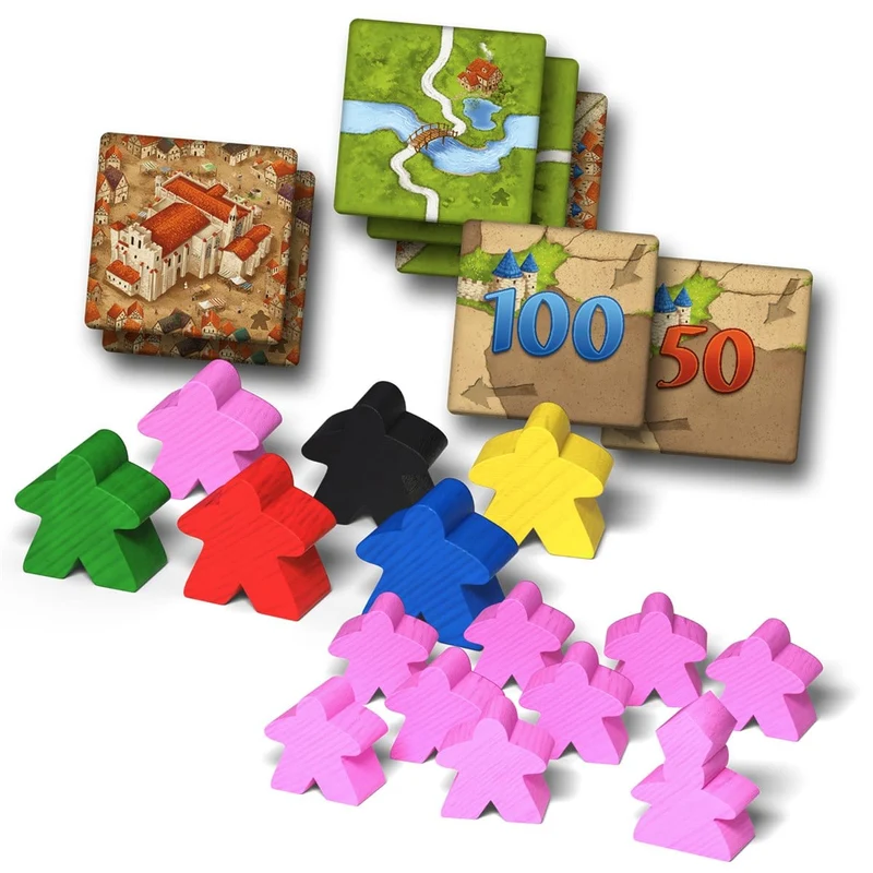 Carcassonne: Ext 1: Auberges & Cathedrales - Version 2025 (FR)