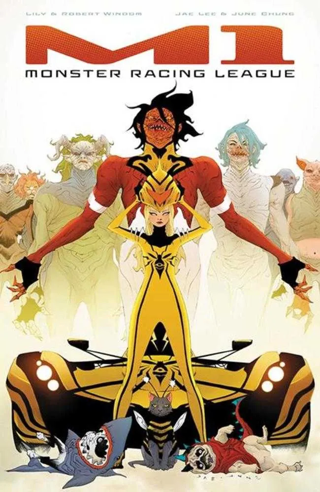 M1 Monster Racing League TPB Volume 01 Couverture de Jae Lee