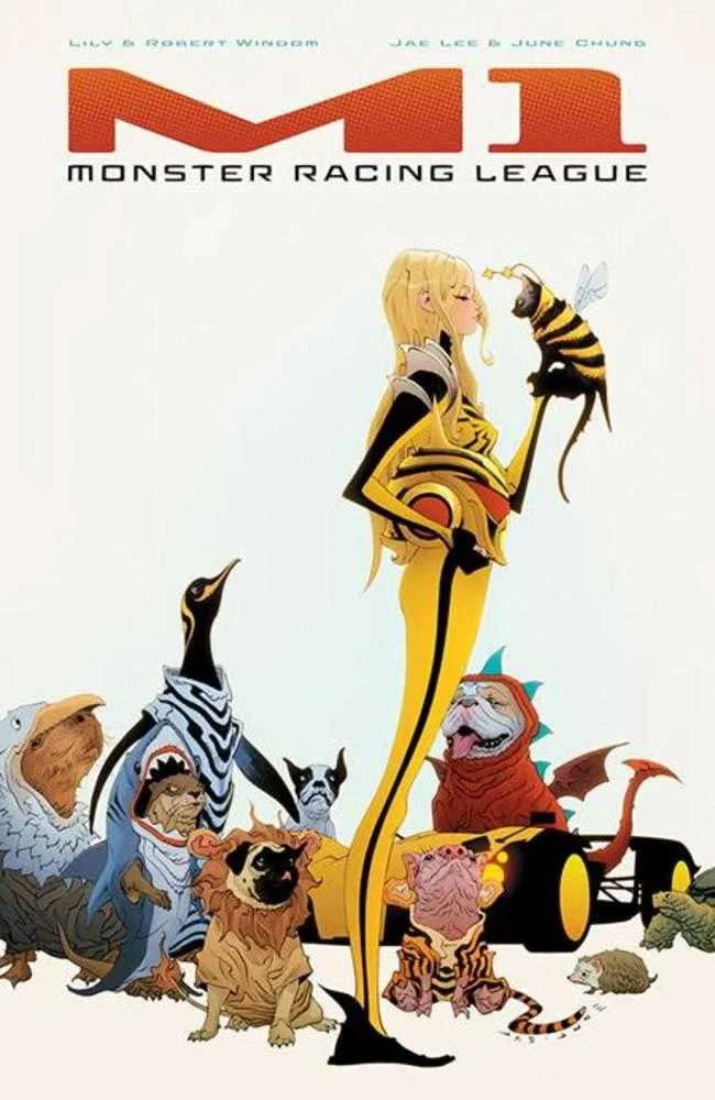 M1 Monster Racing League TPB Volume 01 Couverture exclusive de Jae Lee pour le marché direct