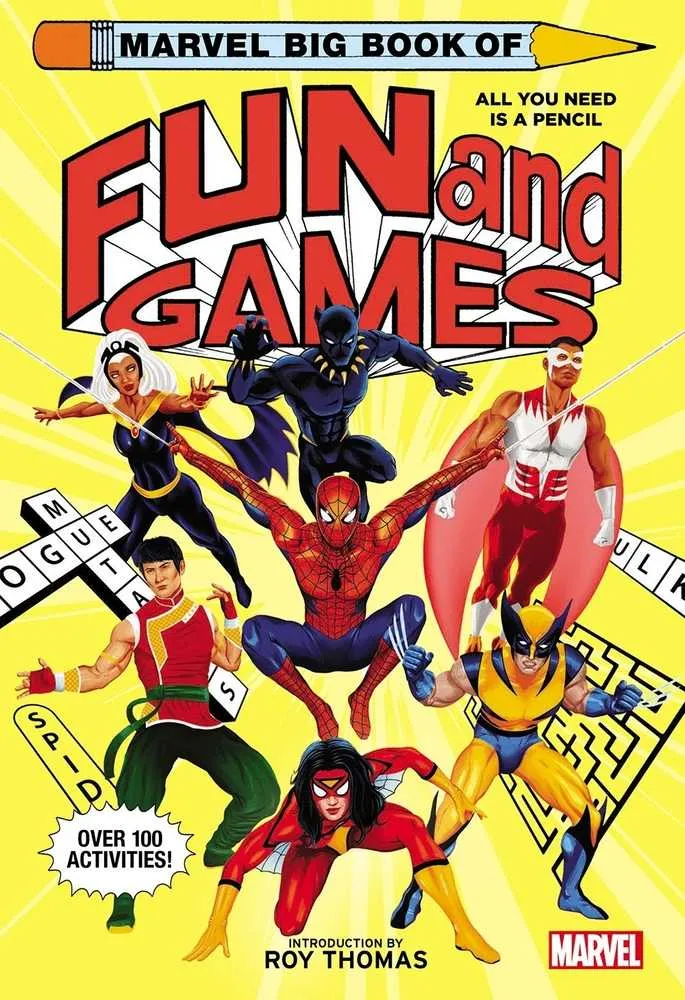 Le grand livre Marvel des jeux et des divertissements