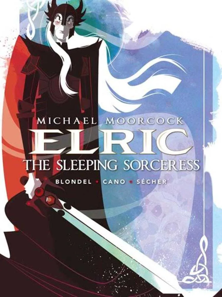 Elric la sorcière endormie de Michael Moockocks, édition brochée Direct Market, couverture de Norm Konyu (public averti)