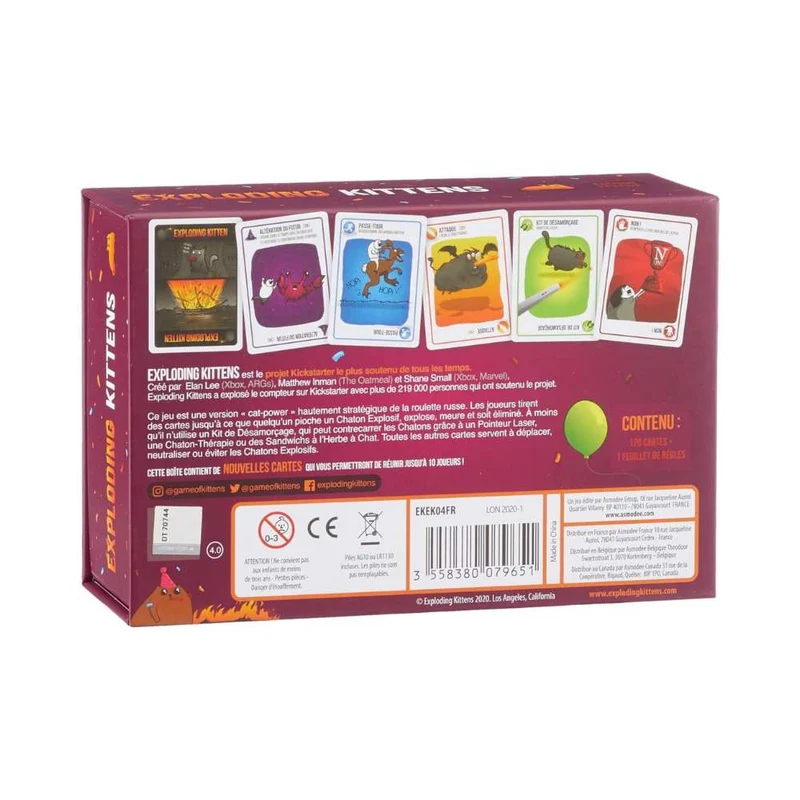 Exploding Kittens: Édition Festive (FR)