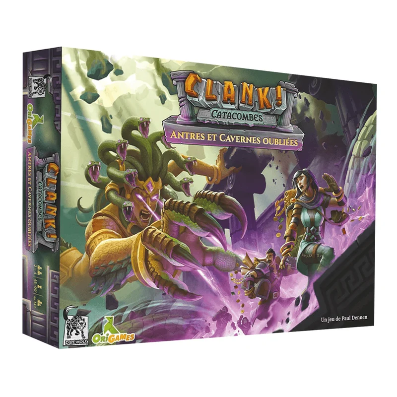 CLANK! - Catacombes - Ext. Antres et Cavernes Oubliées (FR)