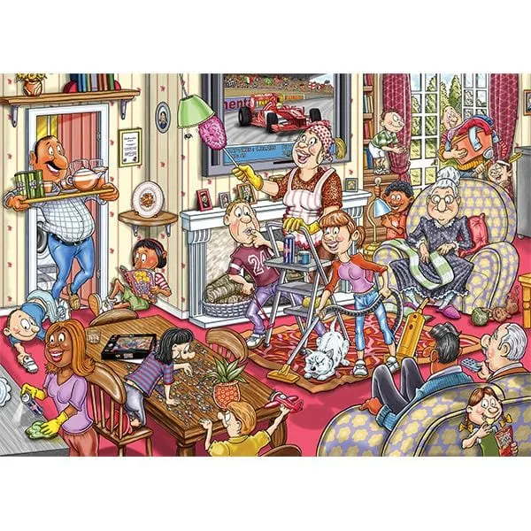 Wasgij Mystery Retro 10 - La fièvre du printemps! (1000 pcs)