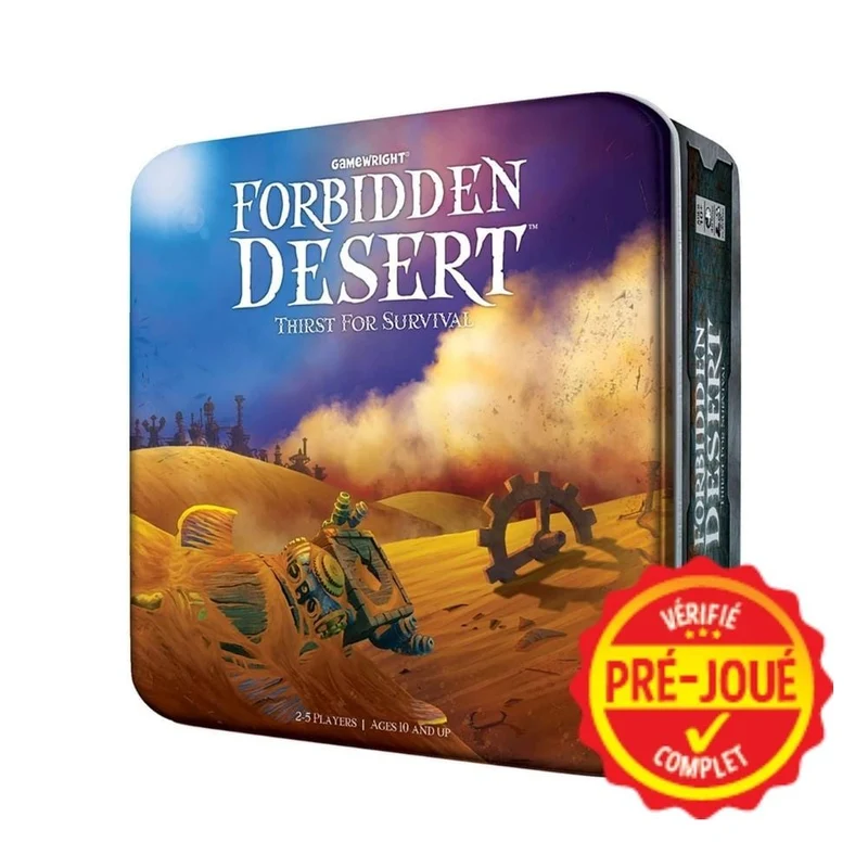 Forbidden Desert [pré-joué] (EN)