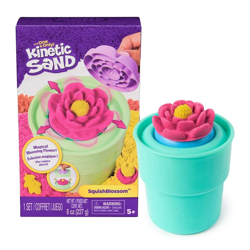 Kinetic Sand - Coffret Squish Blossom