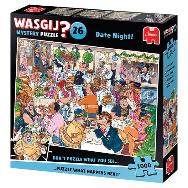 Wasgij Mystery 26 - Saint-Valentin | Date Night! (1000 pcs)