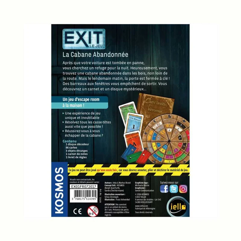 EXIT: La cabane abandonnée (FR)