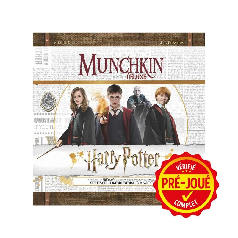 Munchkin: Harry Potter Deluxe (pré-joué) (EN)
