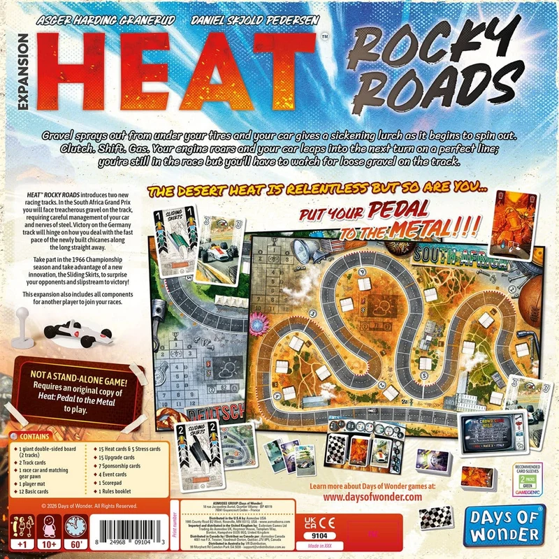 Heat - Pedal to the Metal: Rocky Roads (EN)