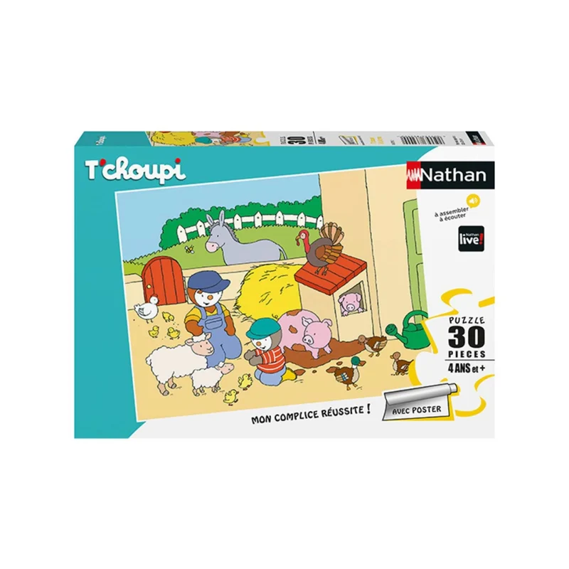 T'choupi a la ferme (30 pcs)