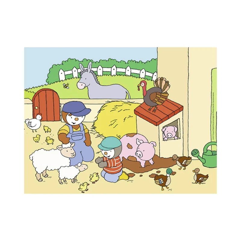 T'choupi a la ferme (30 pcs)