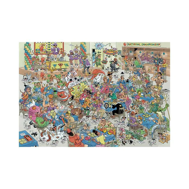 Jan van Haasteren : Bataille de Ludo | Ludo Battle (2000 pcs)