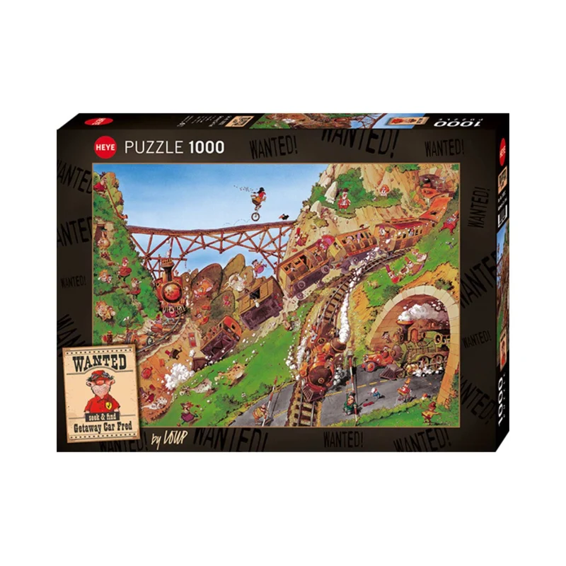 Getaway Car Fred, Wanted! (1000 pcs)